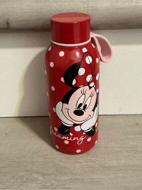 Disney Red and Pink Minnie Mouse Polka Dot Bottle